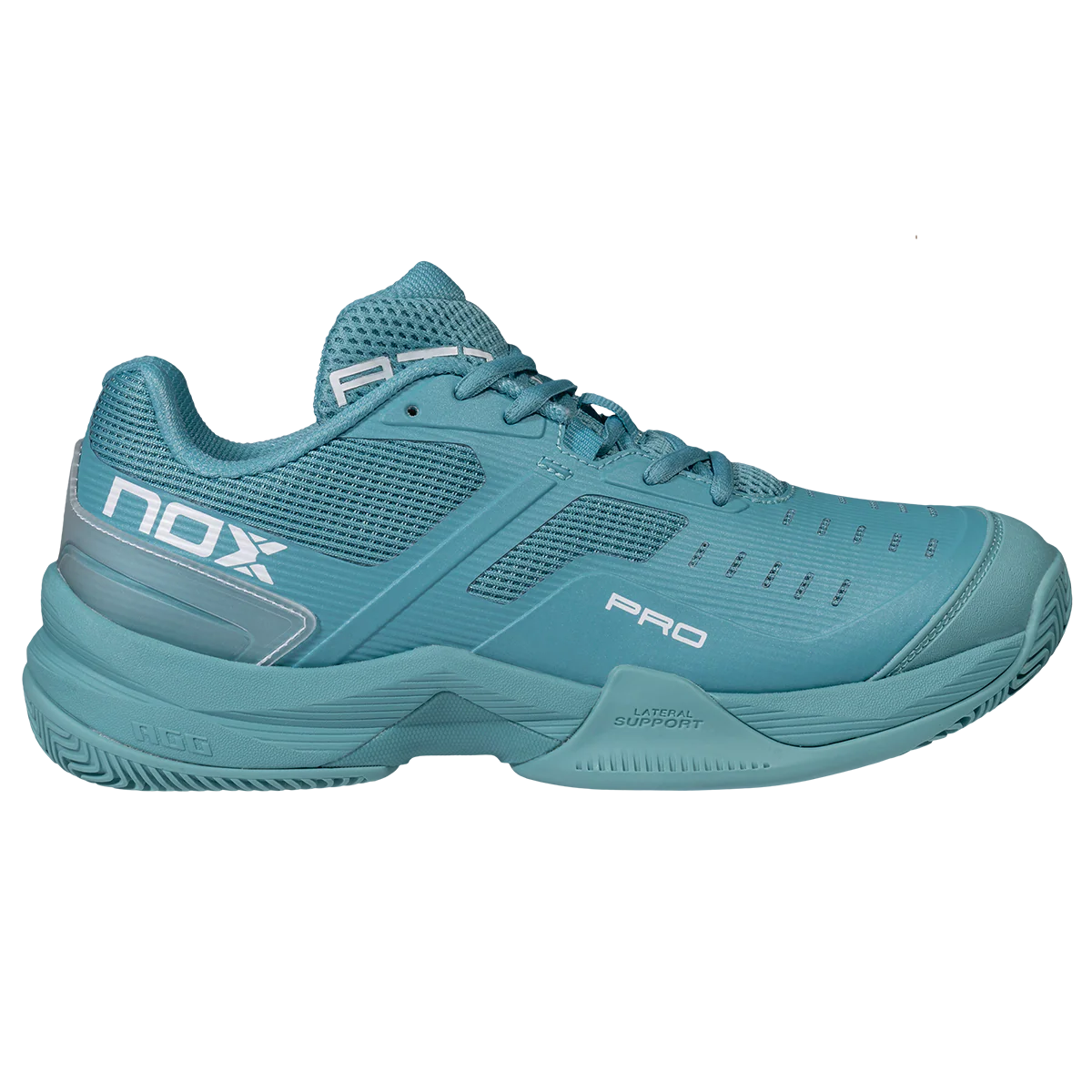 Nox Men's AT10 Pro Padel Shoes 26 Turquoise White
