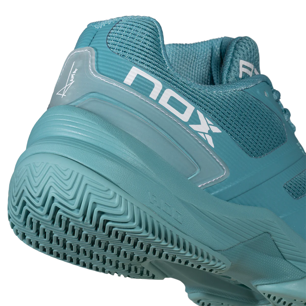 Nox Men's AT10 Pro Padel Shoes 26 Turquoise White - Image 10