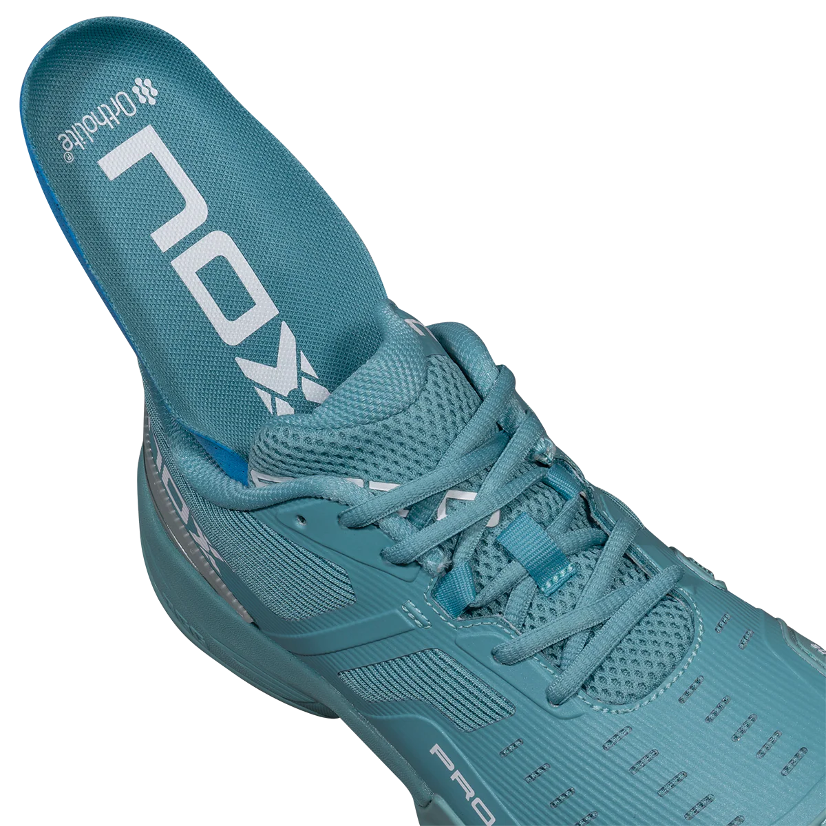 Nox Men's AT10 Pro Padel Shoes 26 Turquoise White - Image 11