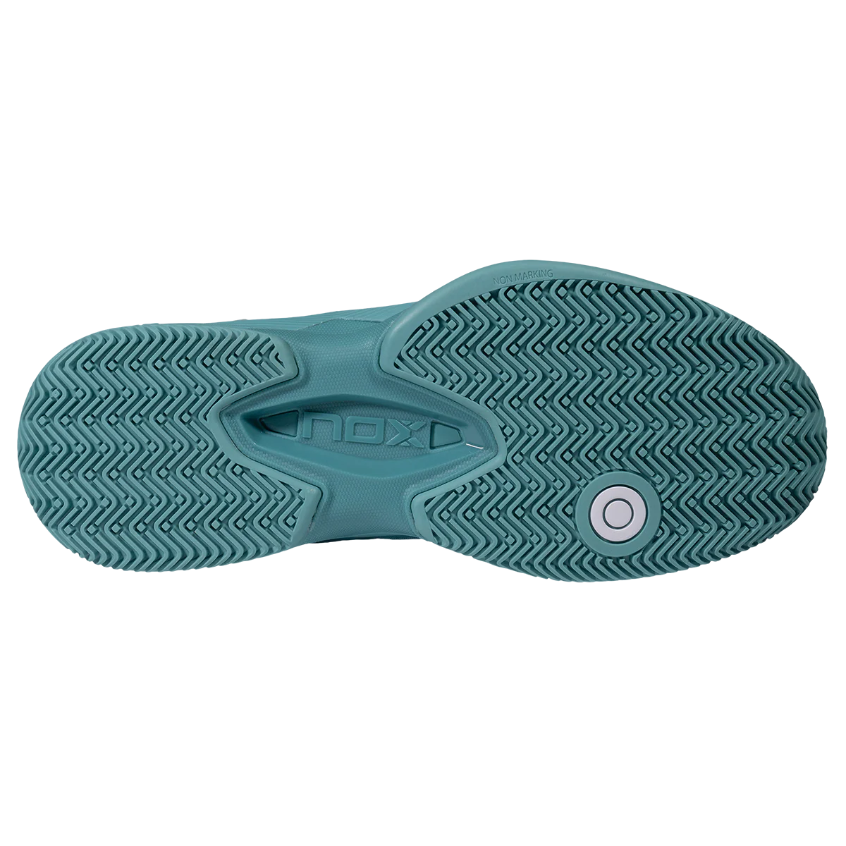 Nox Men's AT10 Pro Padel Shoes 26 Turquoise White - Image 2