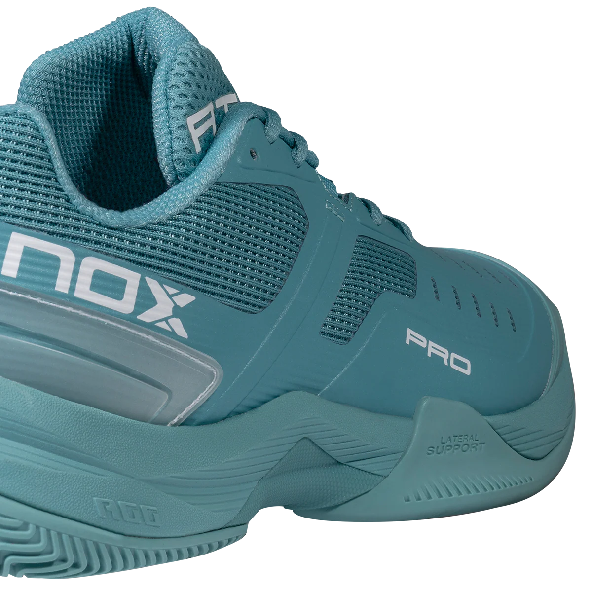 Nox Men's AT10 Pro Padel Shoes 26 Turquoise White - Image 8