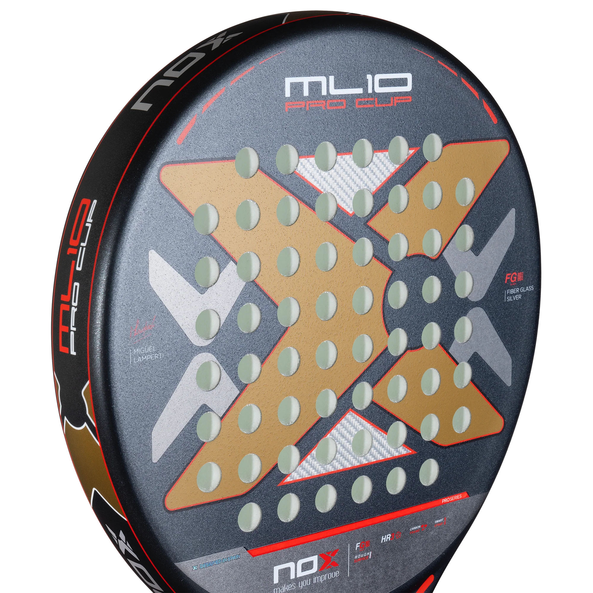 Nox ML10 Pro Cup Rough Surface Padel Racket - Image 5