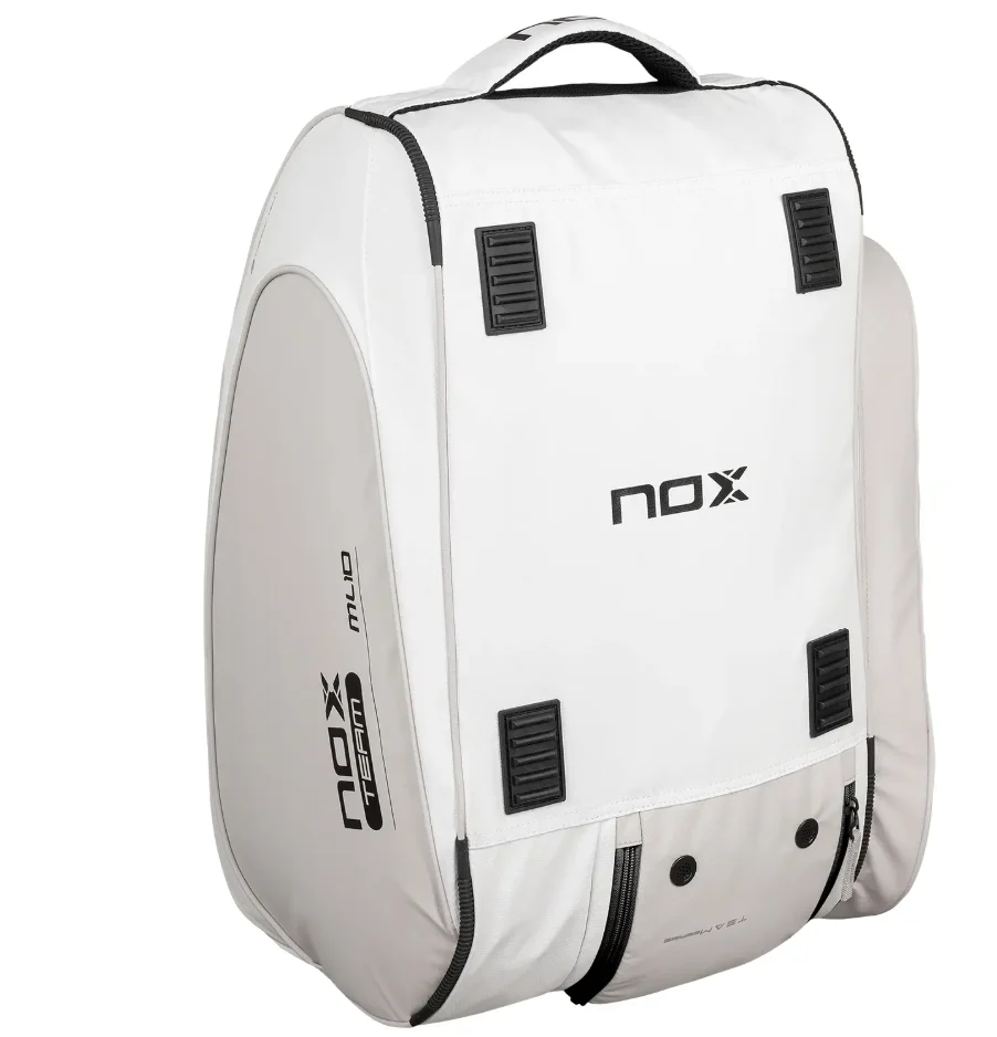 Nox ML10 Team Padel Racket Bag White Grey - Image 4
