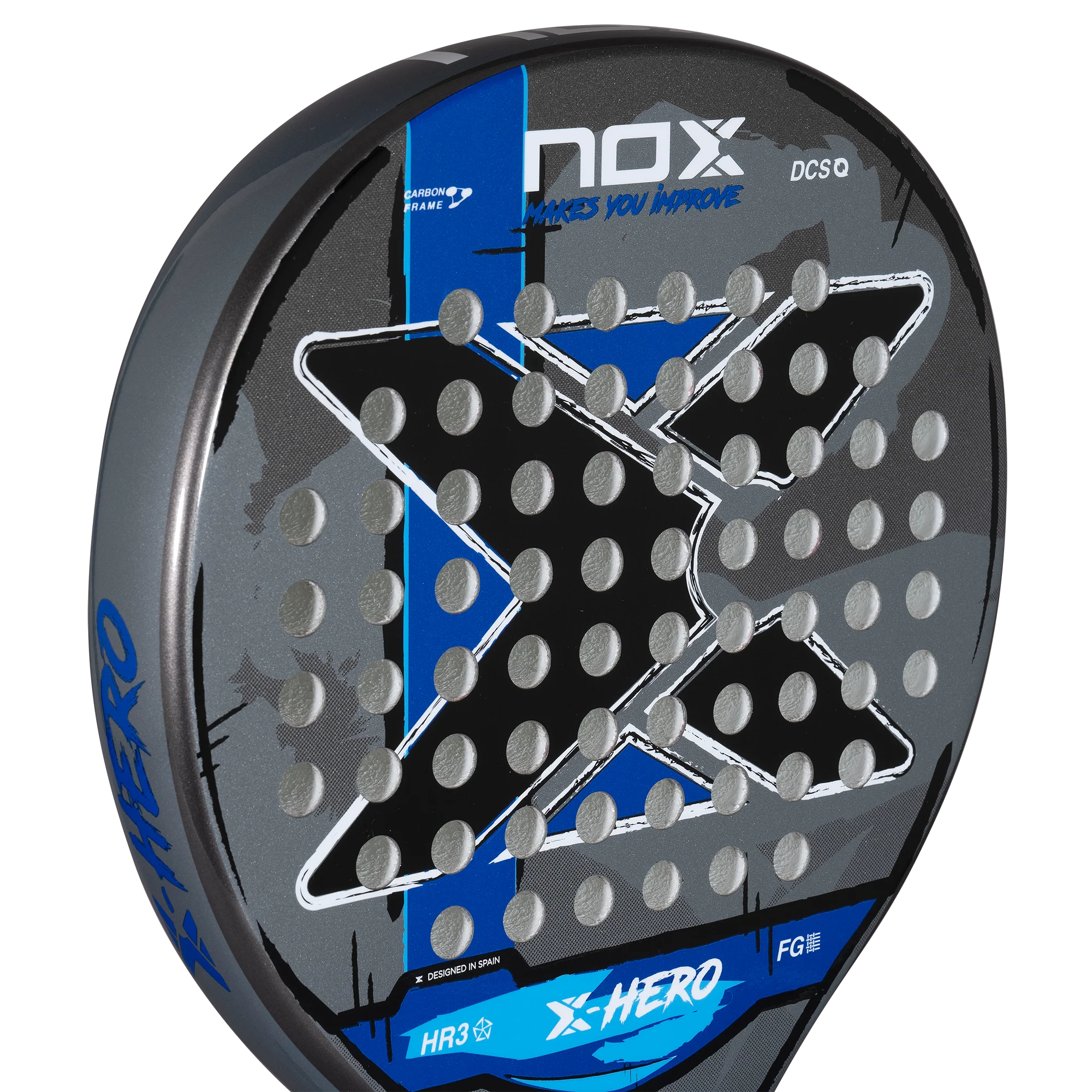 Nox X-Hero Padel Racket 26 Blue - Image 5