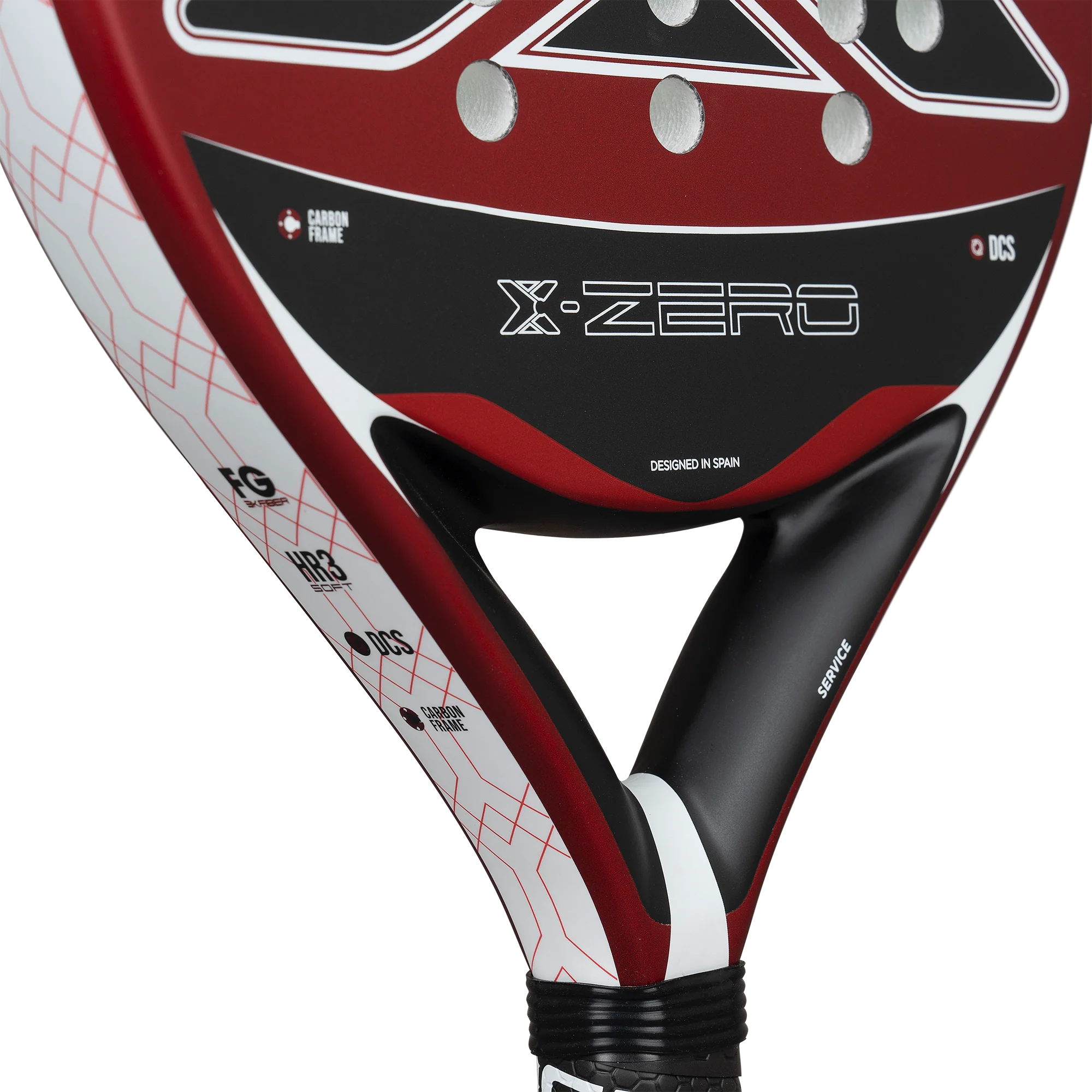 Nox X-Zero Padel Racket 26 Red - Image 3