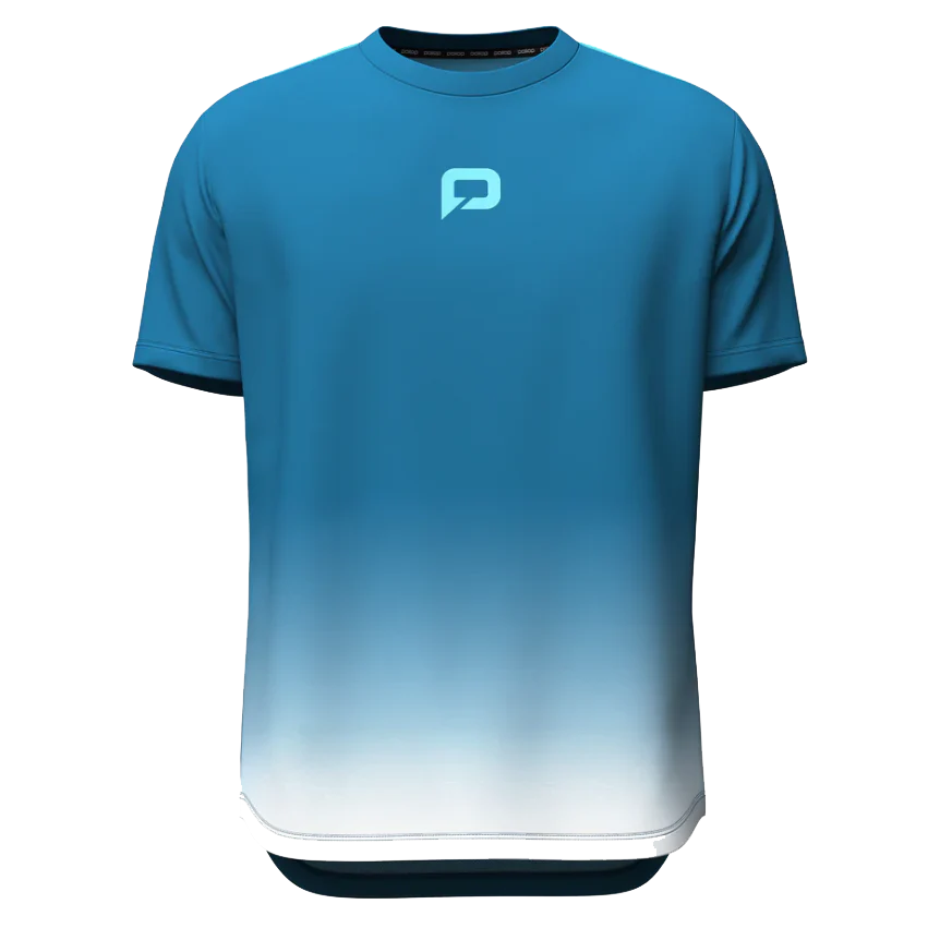 Pallap Men's Tech T-Shirt Petrol Blue