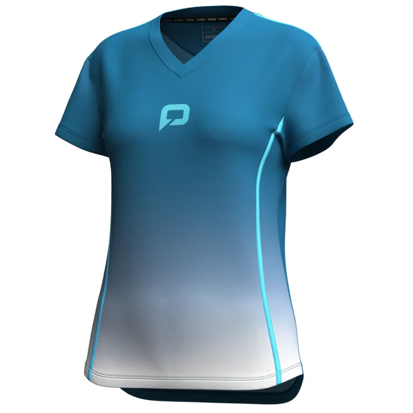 Pallap Women's Technical T-Shirt Petrol Blue - Image 3