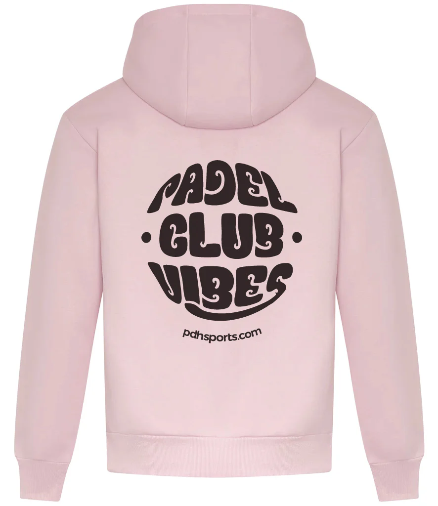 PDH Padel Club Vibes V2 Pink Hoodie - Image 2