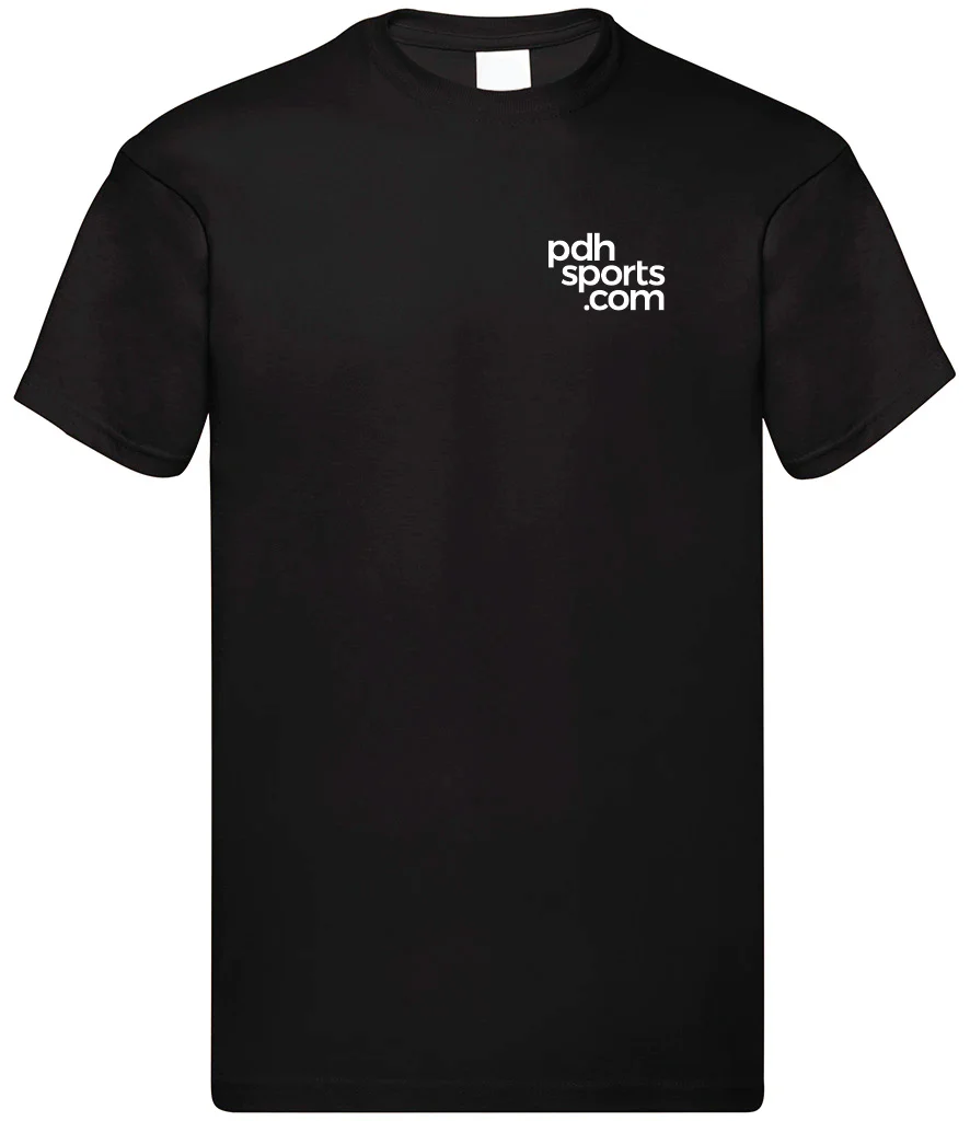 PDH Padel is not Tennis T-Shirt Black - Image 3