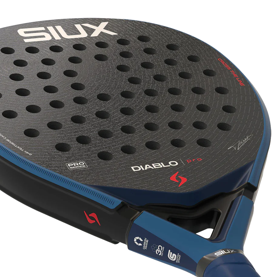 Siux Diablo Pro Night Blue Padel Racket 2026 - Image 5