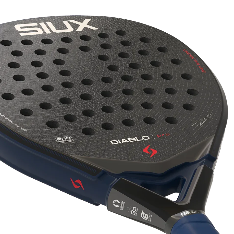 Siux Diablo Pro Night Blue Padel Racket 2026 - Image 7