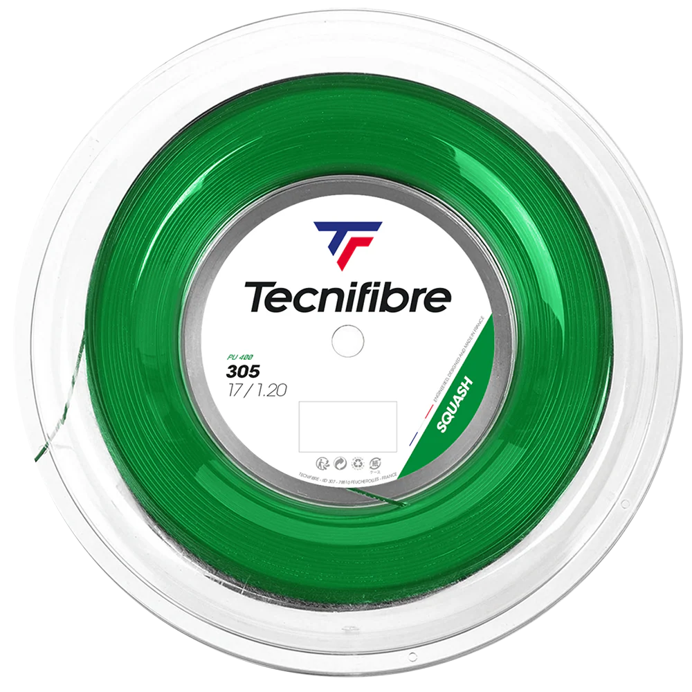 Tecnifibre 305 1.20 Squash String 200m Reel - Green