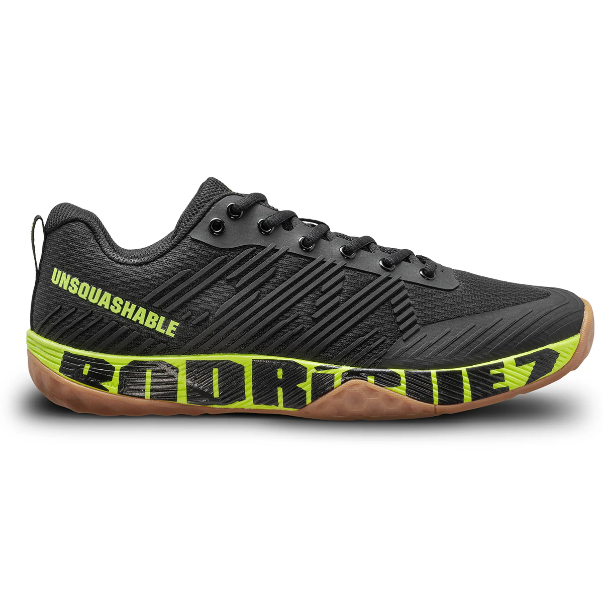 UNSQUASHABLE MIGUEL RODRÍGUEZ SPEZIAL Squash Shoe Black