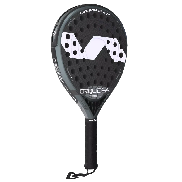 Varlion LW Carbon Black Orquidea Padel Racket - Image 3
