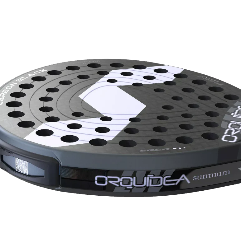 Varlion LW Carbon Black Orquidea Padel Racket - Image 4