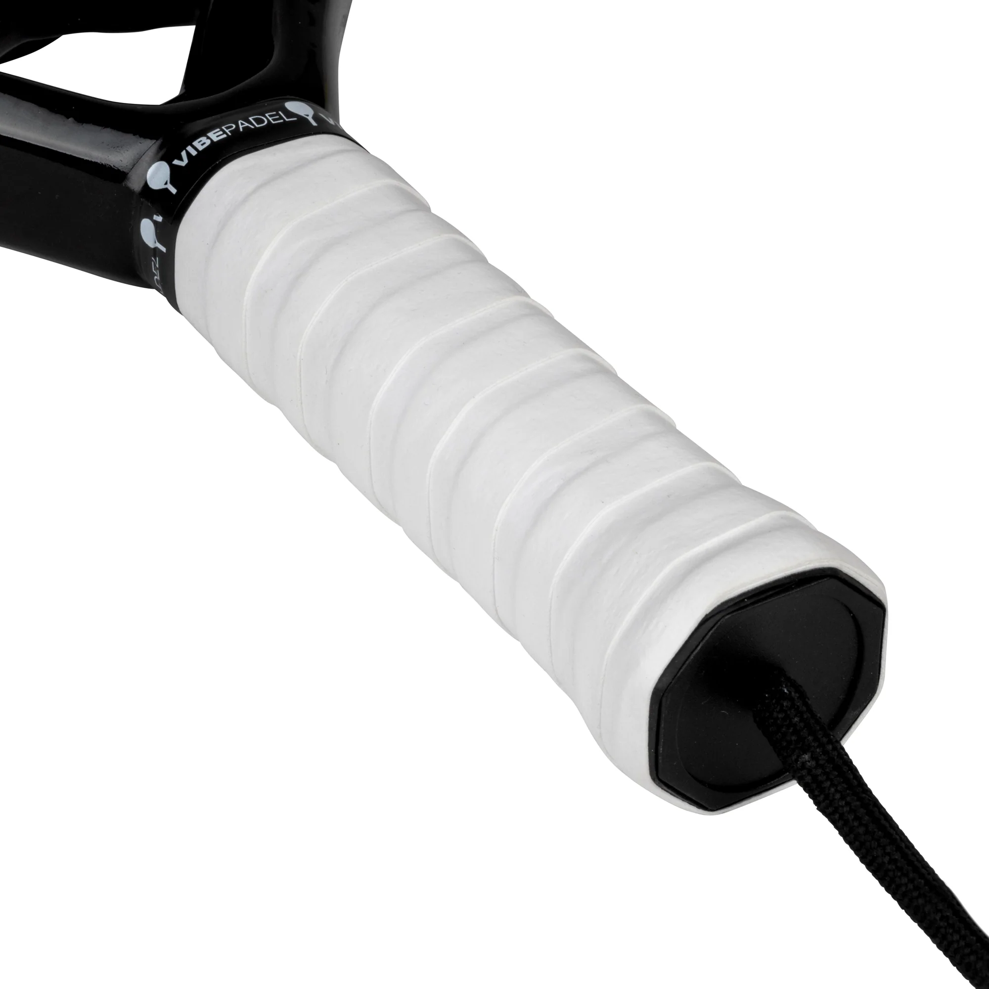 VIBEPADEL Grip 'n' Rip Overgrip 3 Pack - All White - Image 3