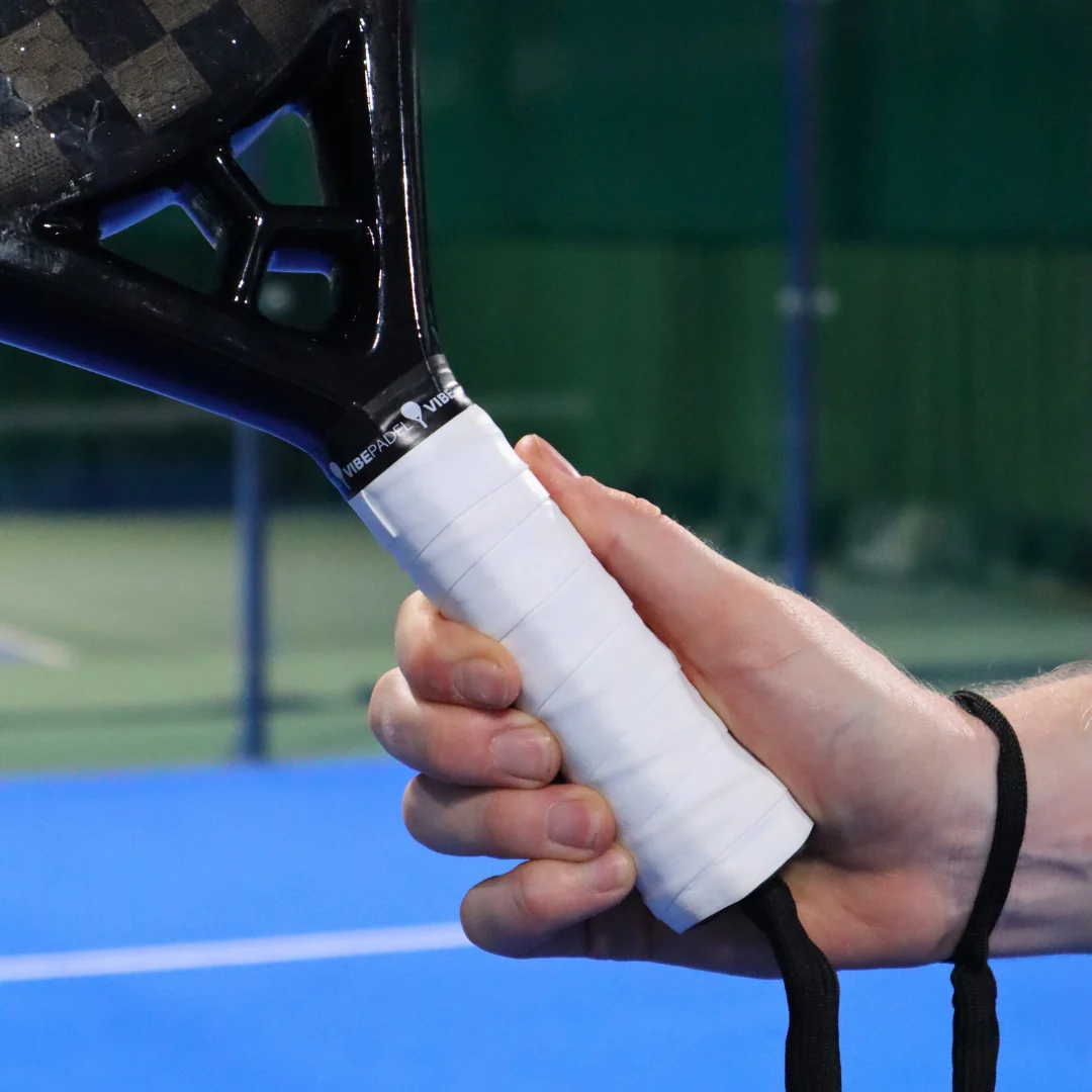 VIBEPADEL Grip 'n' Rip Overgrip 3 Pack - All White - Image 4
