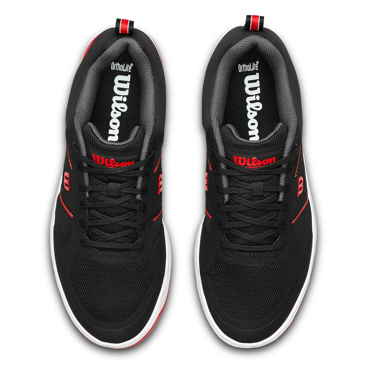 Wilson Men's Pickle Pro Pickleball Shoes Black Infrared - Image 4