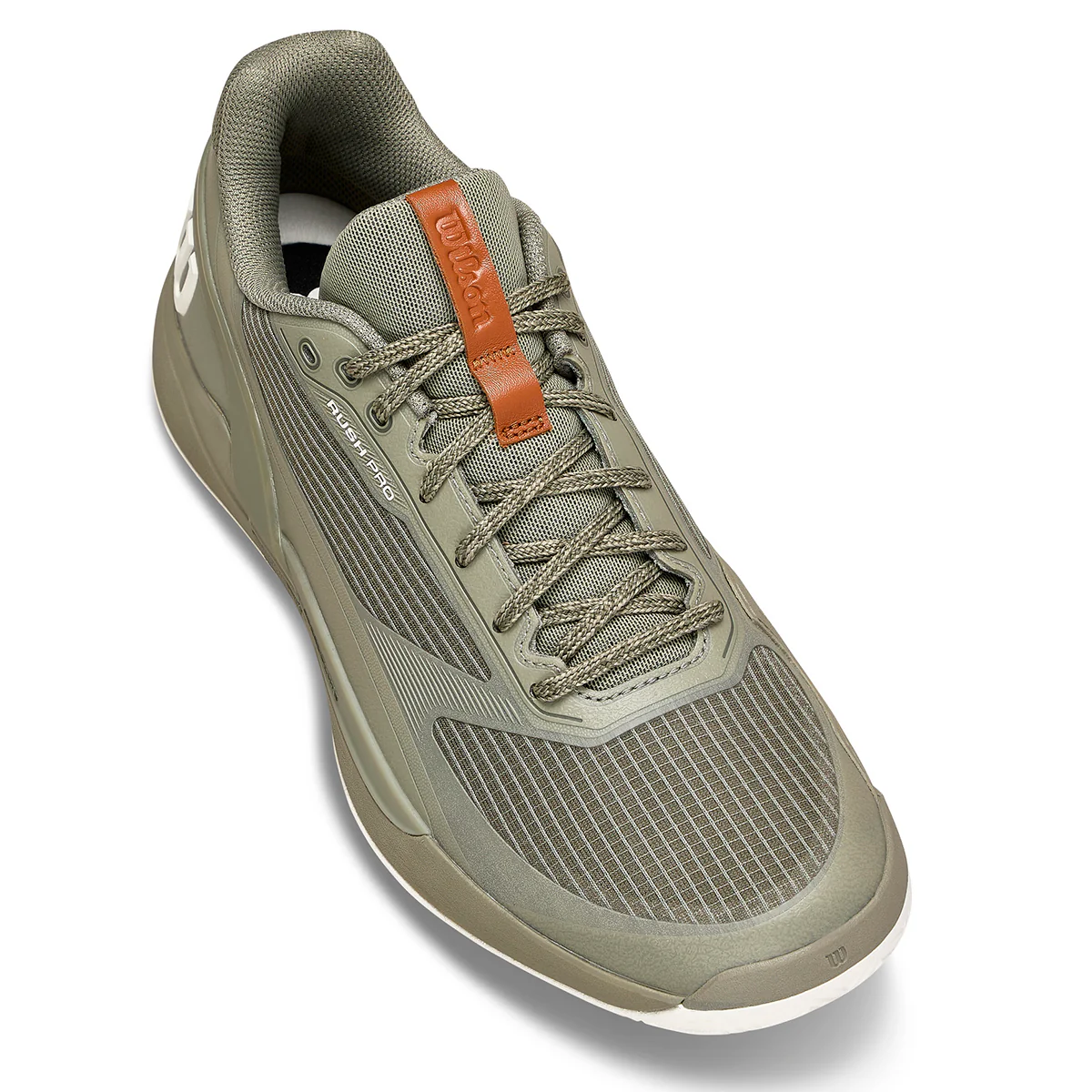 Wilson Men's Rush Pro 5 DST Tennis Shoes Vetiver/Tofu/Caramel - Image 5