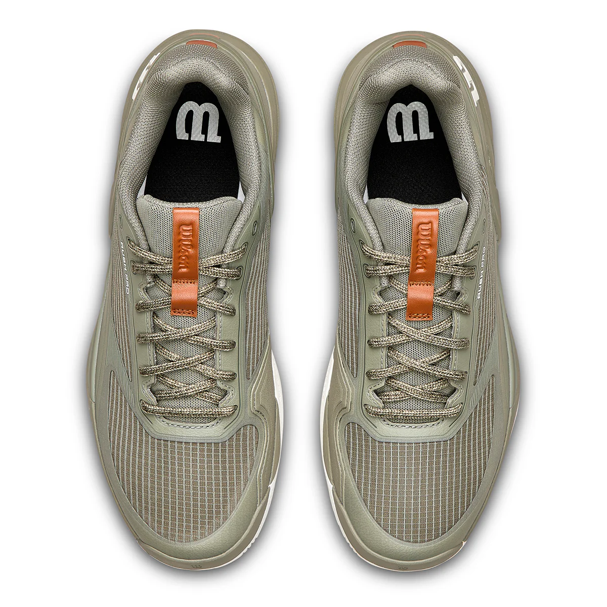 Wilson Men's Rush Pro 5 DST Tennis Shoes Vetiver/Tofu/Caramel - Image 7