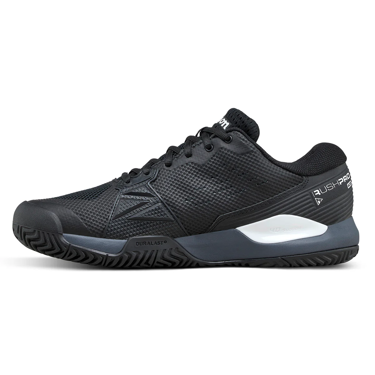 Wilson Men's Rush Pro Ace Tennis Shoe Black Ombre - Image 2
