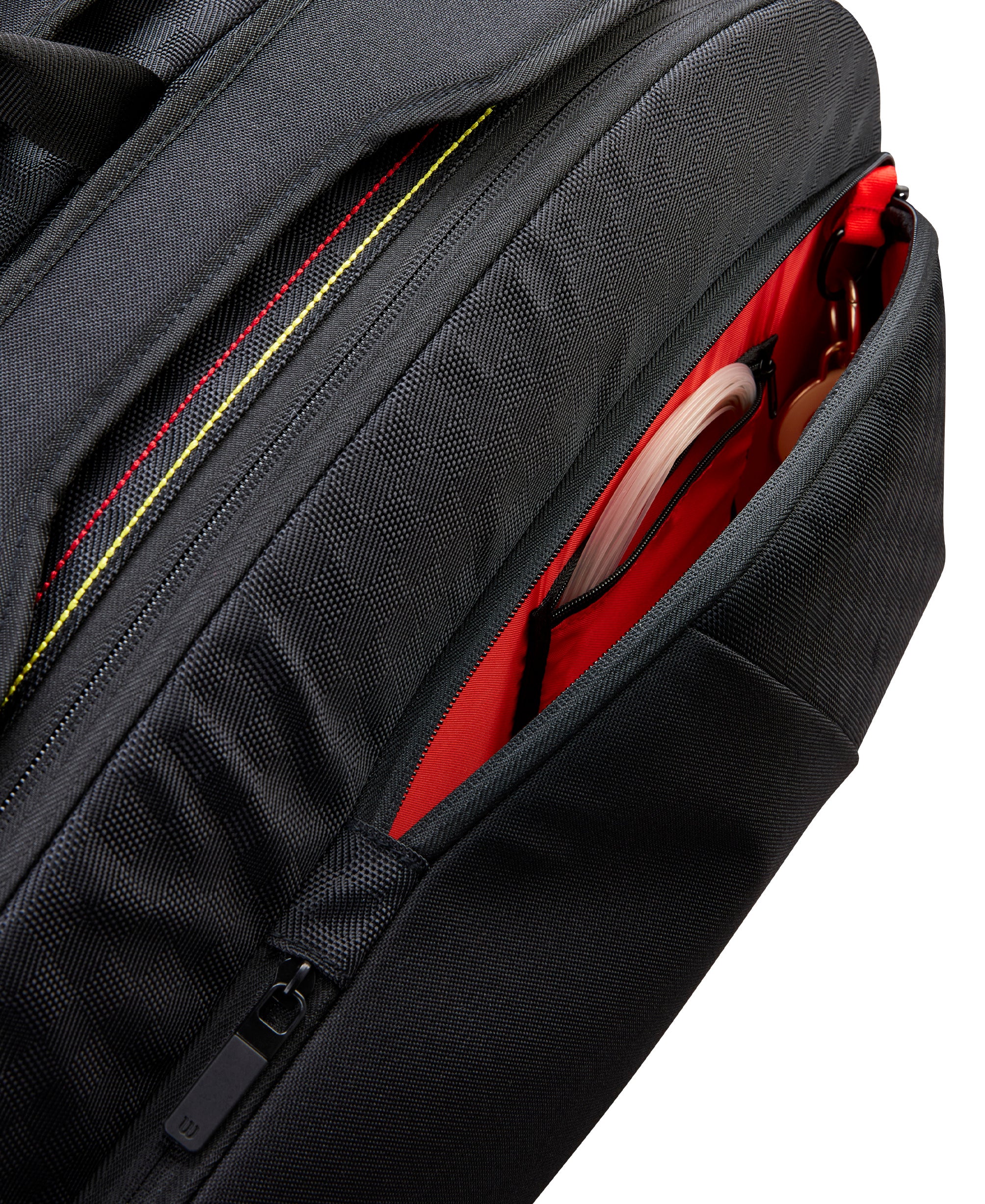 Wilson Pro Staff Classic 6 Racket Bag Black - Image 5