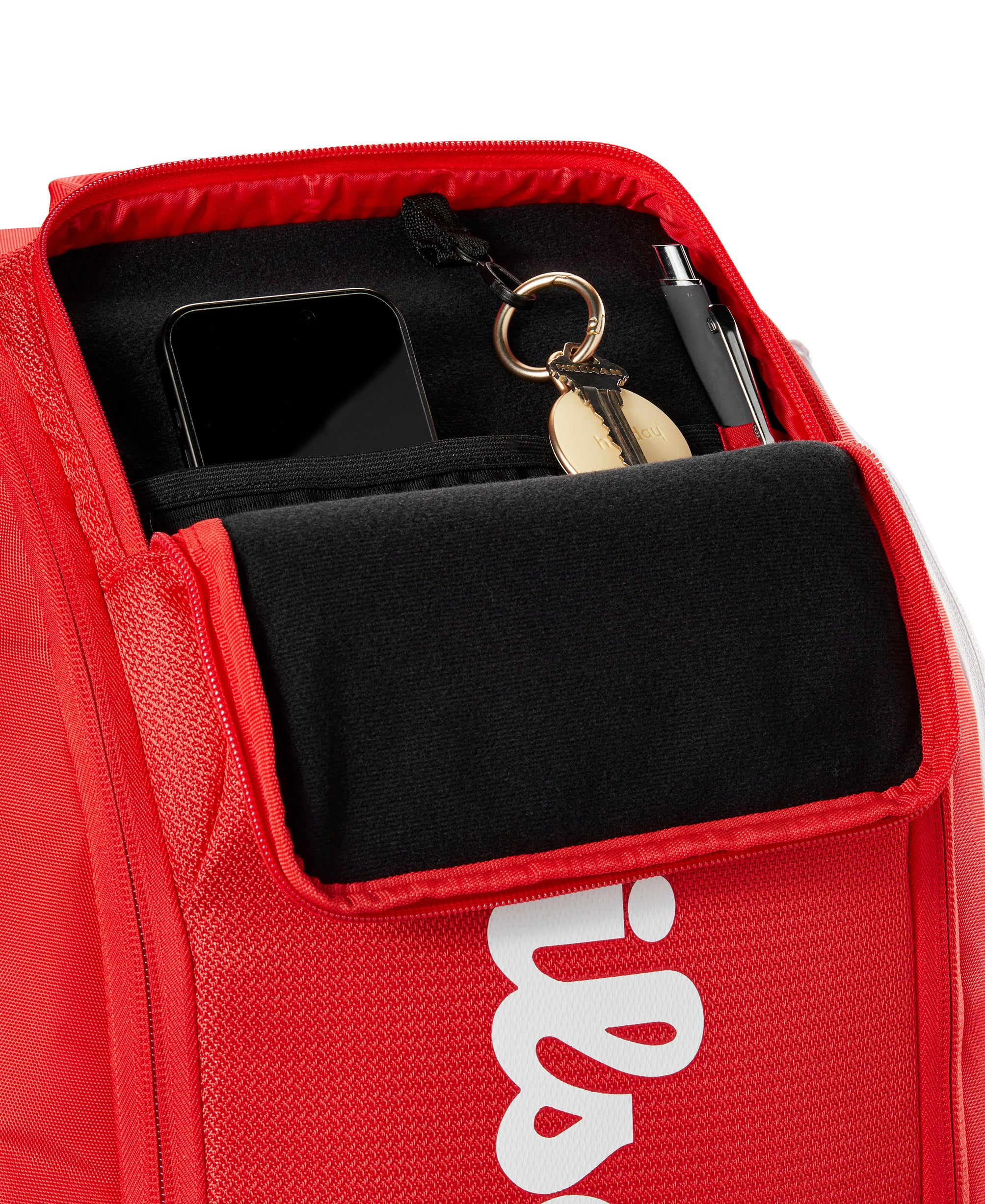Wilson Super Tour Backpack 2025 Red - Image 6