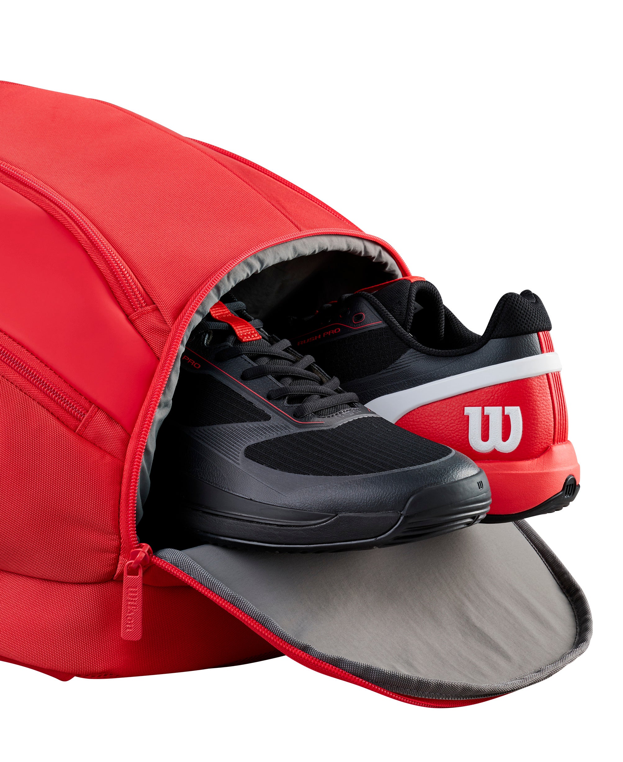 Wilson Super Tour Padel Backpack 2026 Red - Image 7