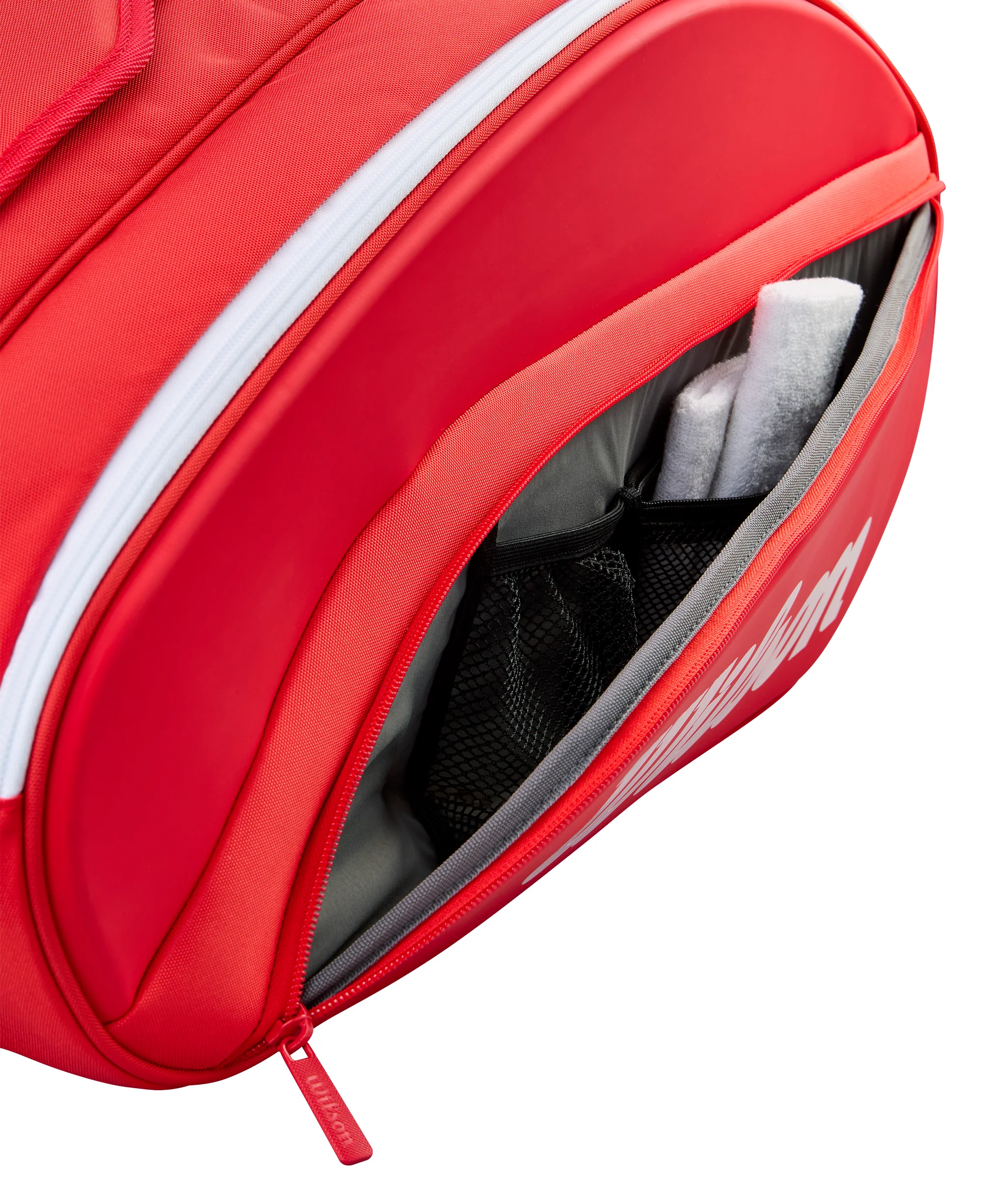 Wilson Super Tour Padel Racket Bag 2026 Red - Image 5