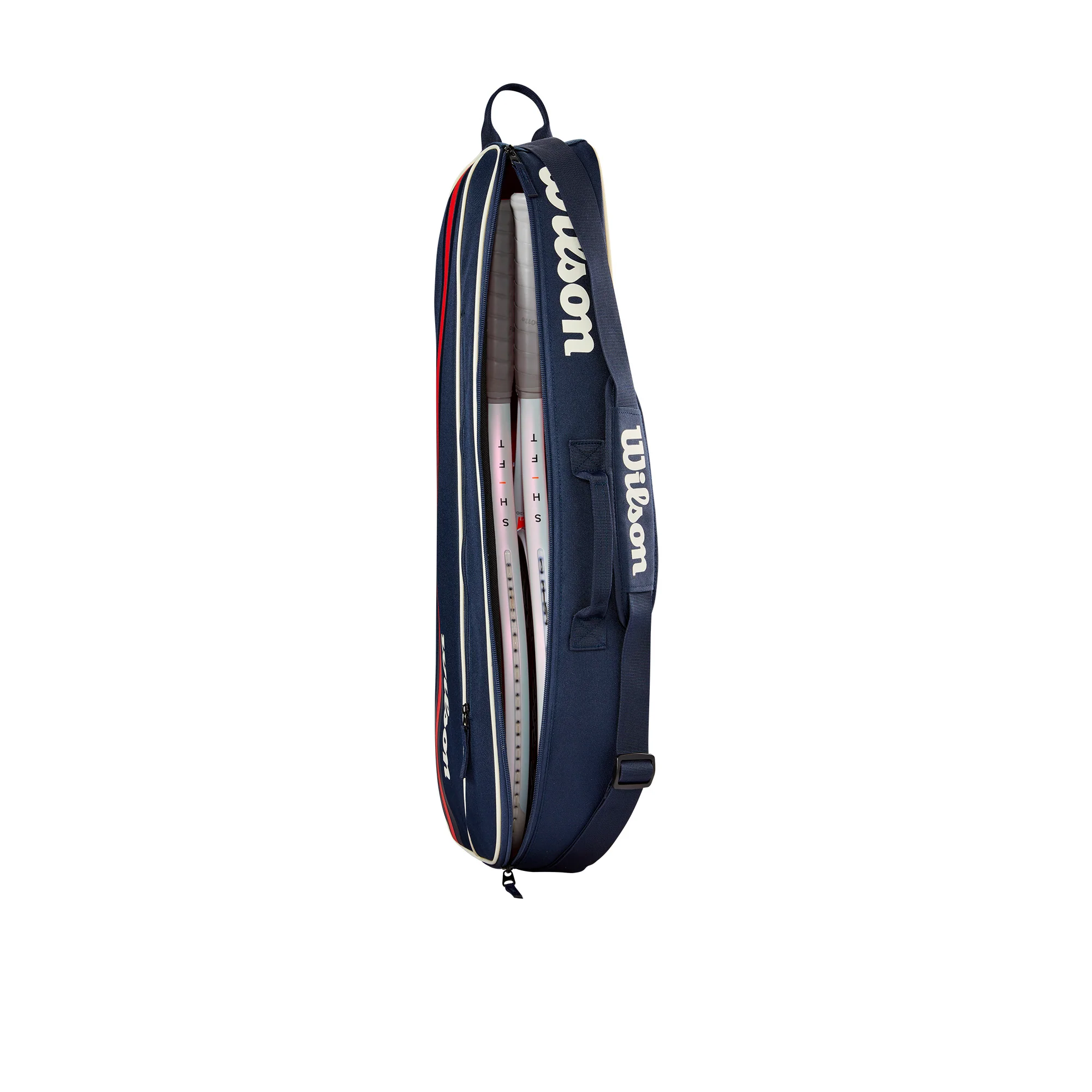 Wilson Team 3 Racket Bag Navy - Image 4