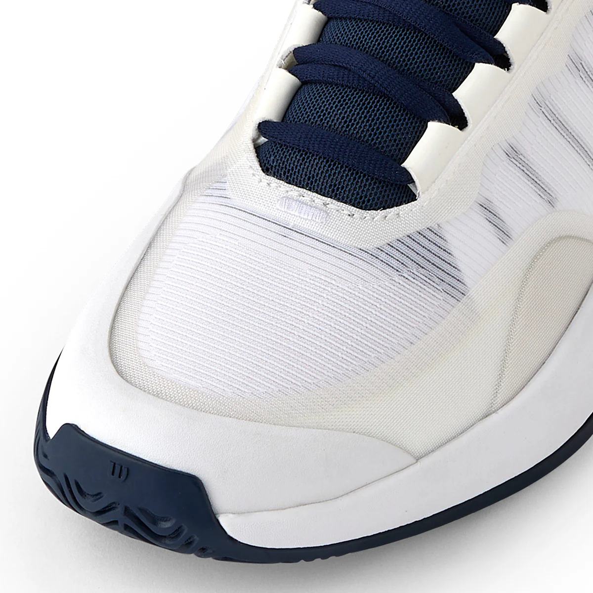 Wilson Women's Intrigue Tour Tennis Shoes White Navy - Image 10