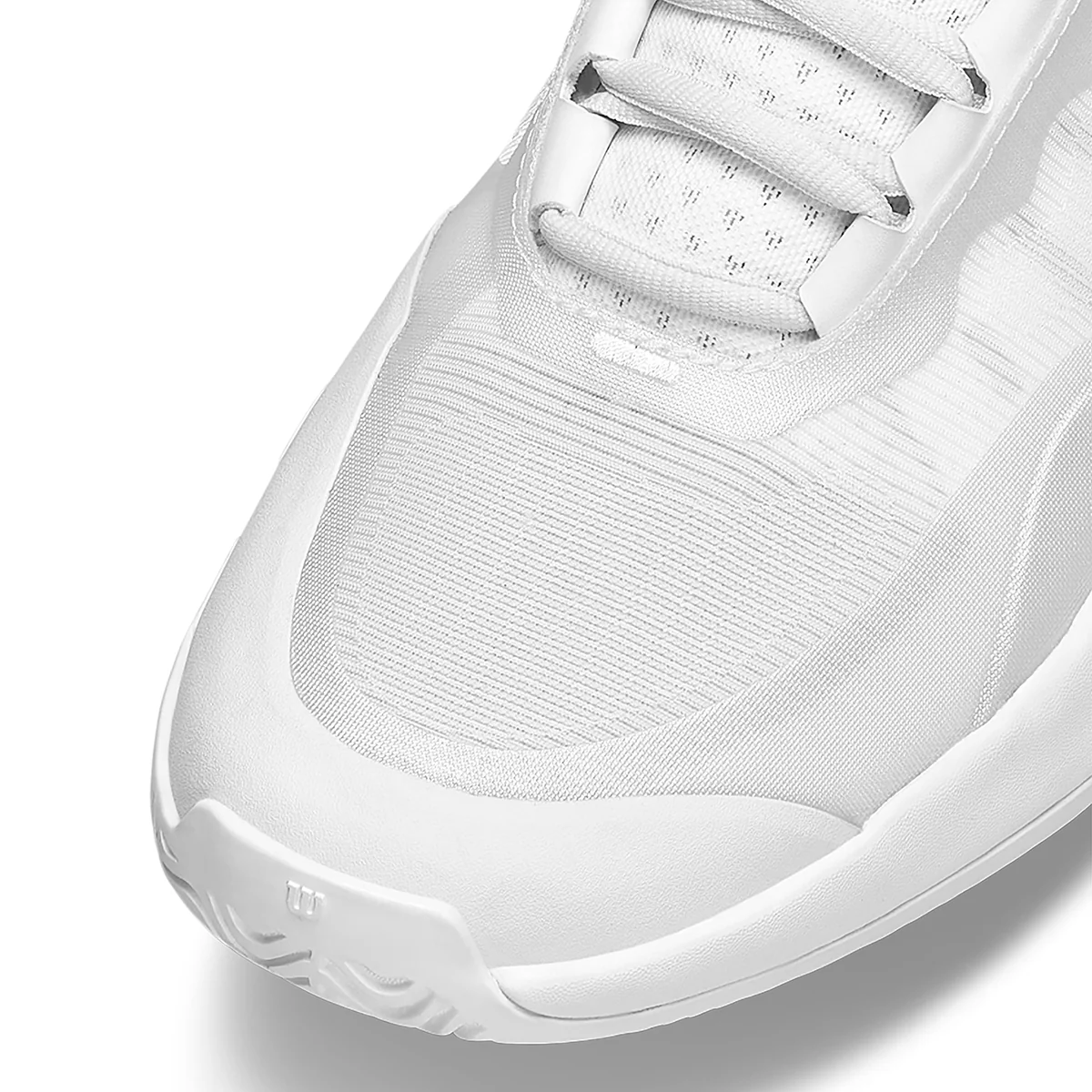 Wilson Women's Intrigue Tour Tennis Shoes White Silver - Image 7